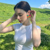 Wholesale Women's Colorful Woven Dopamine Alloy Electroplated Animal Zodiac Childlike Style Earrings