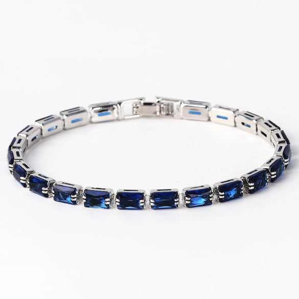 Wholesale Women's Colorful Zircon Bracelet With Electroplating And Niche Design