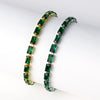 Wholesale Women's Colorful Zircon Bracelet With Electroplating And Niche Design