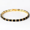 Wholesale Women's Colorful Zircon Bracelet With Electroplating And Niche Design