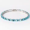 Wholesale Women's Colorful Zircon Bracelet With Electroplating And Niche Design