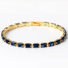 Wholesale Women's Colorful Zircon Bracelet With Electroplating And Niche Design