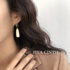 Wholesale Women's Copper Alloy Electroplated Geometric Retro Oil Drop Earrings