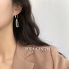 Wholesale Women's Copper Alloy Electroplated Geometric Retro Oil Drop Earrings