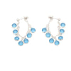 Wholesale Women's Copper Alloy Geometric Zircon Stud Earrings With Sweet Style