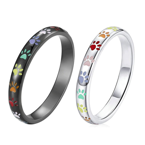 Wholesale Women's Copper Animal Print Ring With Electroplating