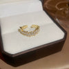 Wholesale Women's Copper Animal Zodiac Snakeshaped Open Ring With Electroplating Design