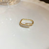 Wholesale Women's Copper Animal Zodiac Snakeshaped Open Ring With Electroplating Design