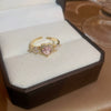 Wholesale Women's Copper Animal Zodiac Snakeshaped Open Ring With Electroplating Design