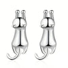 Wholesale Women's Copper Animal Zodiac Style Electroplated Cute Earrings