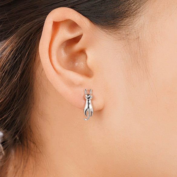 Wholesale Women's Copper Animal Zodiac Style Electroplated Cute Earrings