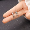 Wholesale Women's Copper Animal Zodiac Style Electroplated Cute Earrings