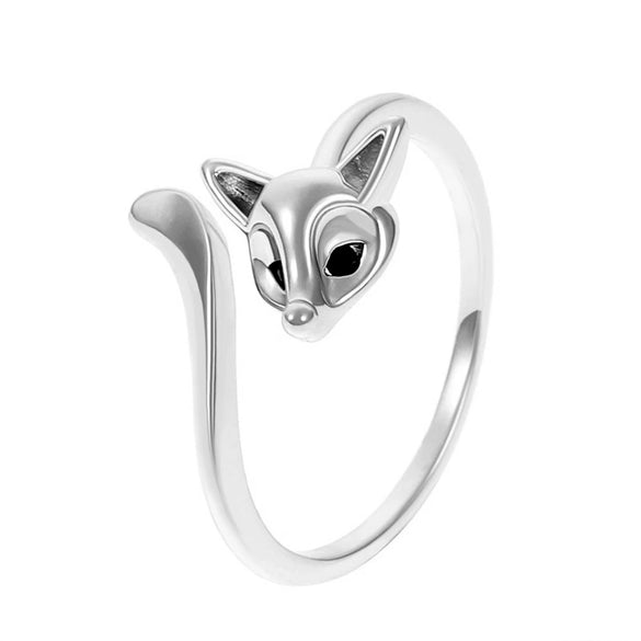 Wholesale Women's Copper Animals Zodiac Electroplated Opening Adjustable Ring