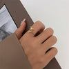 Wholesale Women's Copper Animals Zodiac Electroplated Opening Adjustable Ring