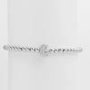 Wholesale Women's Copper Beaded Stringline Bracelet With Microinlaid Letters Numbers Text And Electroplating Treatment