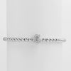 Wholesale Women's Copper Beaded Stringline Bracelet With Microinlaid Letters Numbers Text And Electroplating Treatment