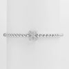 Wholesale Women's Copper Beaded Stringline Bracelet With Microinlaid Letters Numbers Text And Electroplating Treatment