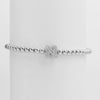 Wholesale Women's Copper Beaded Stringline Bracelet With Microinlaid Letters Numbers Text And Electroplating Treatment