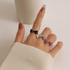 Wholesale Women's Copper Bow Open Ring With Electroplating
