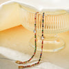 Wholesale Women's Copper Bracelet Inlaid With Zircon Geometric Pattern Electroplated Light Luxury Style