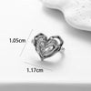 Wholesale Women's Copper Butterfly Cartilage Ear Clip Microinlaid Zircon Geometric Electroplated
