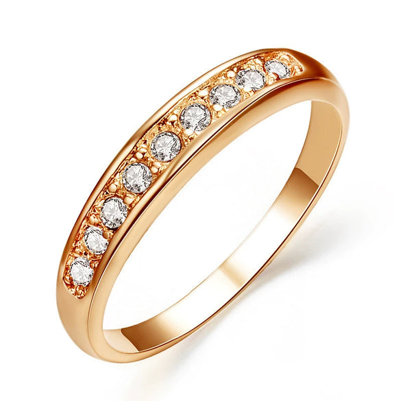 Wholesale Women's Copper Cross Ring With Geometric Pattern And Microinlay Jewelry