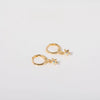 Wholesale Women's Copper Diamond Treatment Star Earrings With Five Pointed Star Design