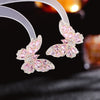 Wholesale Women's Copper Earrings With Bow Pattern And Zircon Treatment In Simple And Animal Style
