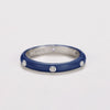 Wholesale Women's Copper Enamel Geometric Light Luxury Ring