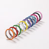 Wholesale Women's Copper Enamel Geometric Light Luxury Ring
