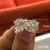 Wholesale Women's Copper Eyeshaped Zircon Ring With Geometric Design