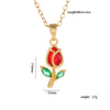 Wholesale Women's Copper Flower Diamond Clavicle Necklace With Electroplating And Mixed Gemstone Setting In Light Luxury Style