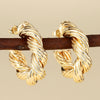 Wholesale Women's Copper Geometric And Heart Shape Jewelry Set Electroplated Earrings