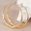 Wholesale Women's Copper Geometric And Heart Shape Jewelry Set Electroplated Earrings