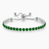 Wholesale Women's Copper Geometric Cartoon Style Electroplated Zircon Crystal Bracelet