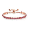 Wholesale Women's Copper Geometric Cartoon Style Electroplated Zircon Crystal Bracelet