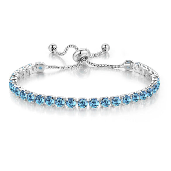 Wholesale Women's Copper Geometric Cartoon Style Electroplated Zircon Crystal Bracelet