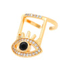 Wholesale Women's Copper Geometric Diamond Set Nail Ring