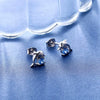 Wholesale Women's Copper Geometric Dolphin Zircon Earrings