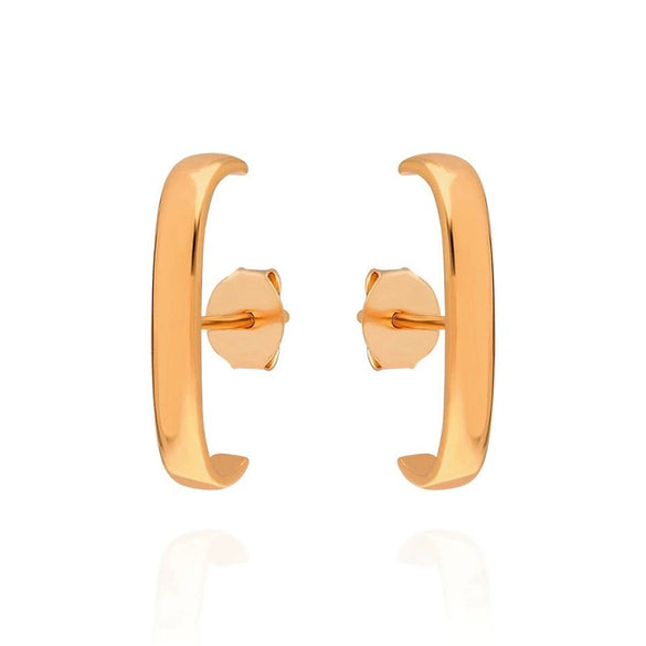 Wholesale Women's Copper Geometric Earrings With Electroplating