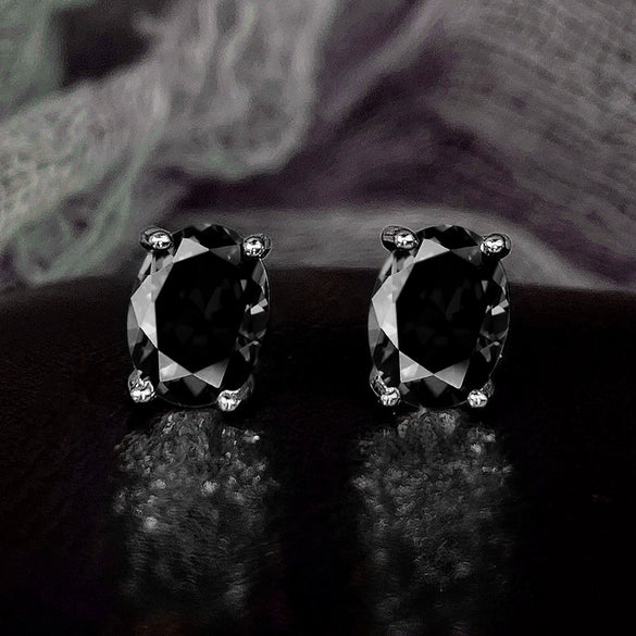 Wholesale Women's Copper Geometric Elegant Zirconia Earrings