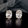 Wholesale Women's Copper Geometric Elegant Zirconia Earrings