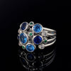 Wholesale Women's Copper Geometric Hollow Circle Zircon Ring