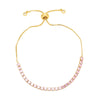 Wholesale Women's Copper Geometric Inlaid Zircon Bracelet