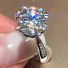 Wholesale Women's Copper Geometric Inlaid Zircon Ring Luxury Jewelry