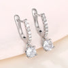 Wholesale Women's Copper Geometric Light Luxury Style Earrings