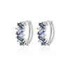 Wholesale Women's Copper Geometric Microinlaid Zircon Earrings