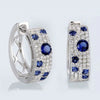 Wholesale Women's Copper Geometric Micropaved Zircon Earrings