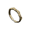 Wholesale Women's Copper Geometric Open Ring With Electroplating Light Luxury Niche Fashion Design Retro Style