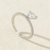 Wholesale Women's Copper Geometric Open Ring With Electroplating Light Luxury Niche Fashion Design Retro Style